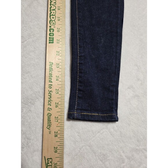 Levi's Women's Skinny Jeans - Dark Blue - Picture 12 of 13